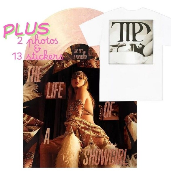 Taylor Swift *BUNDLE* Life Of A Showgirl The Crowd Is Your King Tortured Poets - Picture 1 of 9